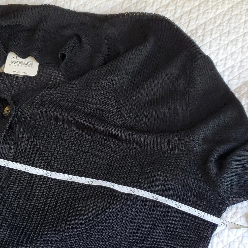 Free People Black Button-Up Top - Picture 6 of 16